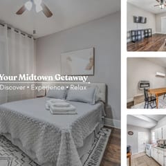 Your Midtown Getaway • Central, Walkable & Calm