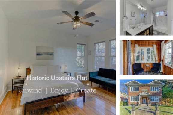 Historic Posh Upstairs Flat | Overton park - Image 1