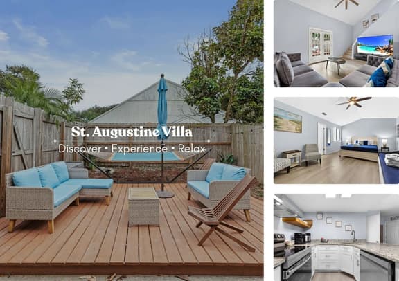 Serene St. Augustine Villa – Steps from the Beach - Image 1
