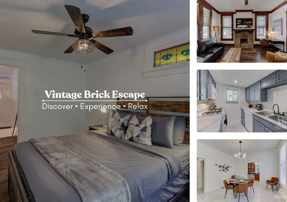 Spacious 3-in-1 Vintage Brick Escape - Image 1